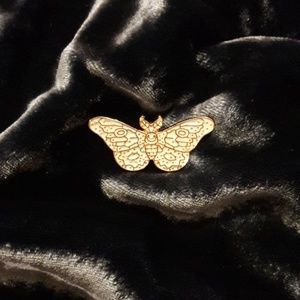 Must Bundle! Lunar Moth Enamel Pin Moon
